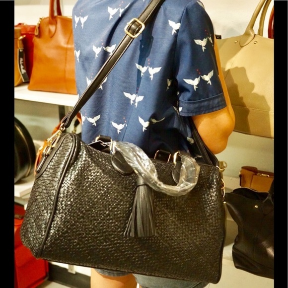 Pink Haley Layla Satchel in Gold - Picture 8 of 8